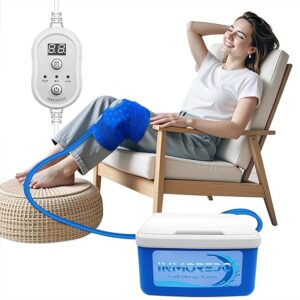 Ice Machine for Knee After Surgery, Cold Therapy Machine for Knee Replacement with Programmable Timer