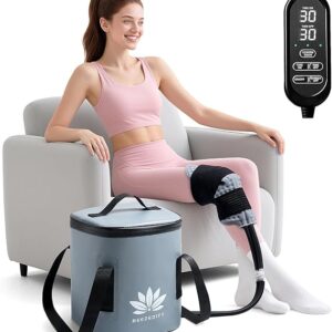 Ice Machine for Knee Shoulder Hip After Surgery w/Compression, Cold Therapy Machine for Knee Replacement